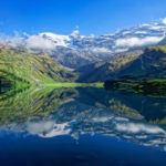 water mountains